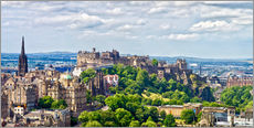 Muursticker  Edinburgh Castle, Scotland - Walter Quirtmair