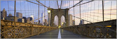 Gallery print  Brooklyn Bridge in Manhattan, New York