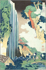 Gallery print  Ono Waterfall on the Kisokaido - Katsushika Hokusai