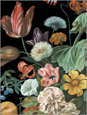 Poster Baroque Floral I