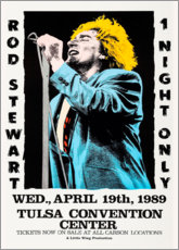 Poster Rod Steward - 1 night only