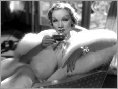 Canvas print  Marlene Dietrich in Desire