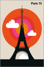 Premium poster Paris 73