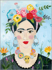 Canvas print  Tribute to Frida Kahlo - Farida Zaman