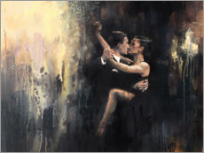 Acrylglas print  Tango dancers - Tony Hinchliffe