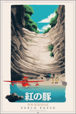 Premium poster  Porco Rosso (Japans) - Entertainment Collection