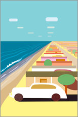 Premium poster Imperial Beach