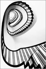 Premium poster Spiral staircase