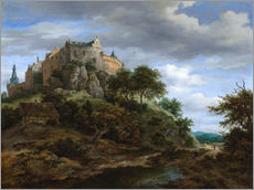 Gallery print  The castle Bentheim - Jacob Isaacksz van Ruisdael