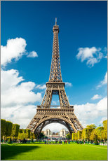 Muursticker  La Tour Eiffel - euregiophoto