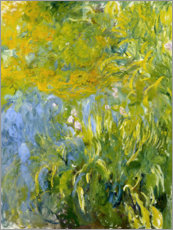 Aluminium print  Irises I - Claude Monet