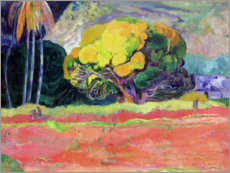 Canvas print  Fatata te Moua - Paul Gauguin