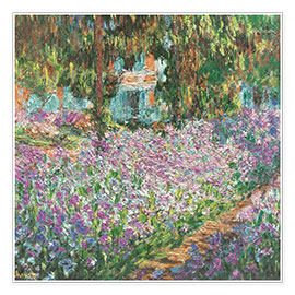 Poster De tuin van de kunstenaar te Giverny