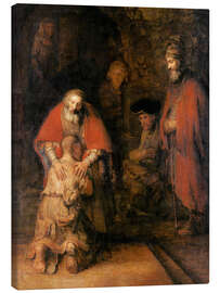 Canvas print  Terugkeer van de Verloren Zoon - Rembrandt van Rijn