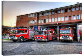 Canvas print  Fire station in Germany - Markus Will