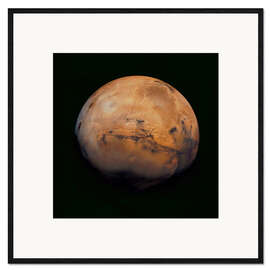 Ingelijste kunstdruk  Mars