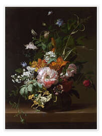 Premium poster Still life with flowers