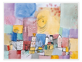 Poster  German City BR - Paul Klee