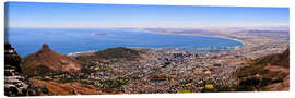 Canvas print  Cape Town panoramic view - HADYPHOTO