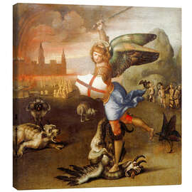 Canvas print  St. Michael - Raffael
