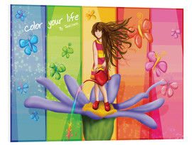 PVC print  Color your life - Tooshtoosh