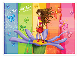 Poster Color your life