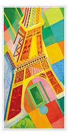 Poster  Eiffel Tower - Robert Delaunay