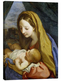 Canvas print  Madonna and Child - Carlo Maratta