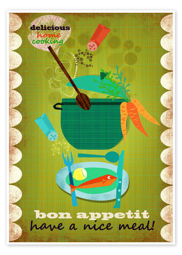 Premium poster Bon Appetit