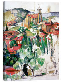 Canvas print  Gardanne, l'après-midi - Paul Cézanne