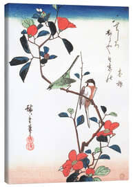 Canvas print  Flowers and Birdsin - Utagawa Hiroshige