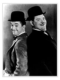Premium poster Laurel en Hardy