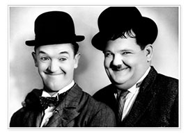 Poster  Laurel en Hardy