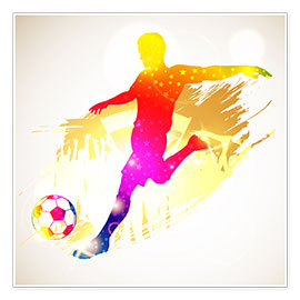 Poster  Football Player - TAlex