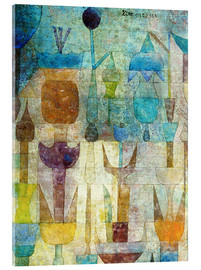 Acrylglas print  Plants early in the morning - Paul Klee