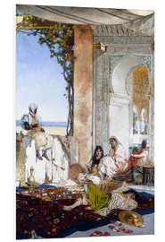 PVC print  Frauen in einem Harem in Marokko. 1875 - Benjamin Constant