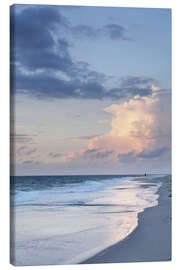 Canvas print  Sylt, sunset at the beach - Markus Lange