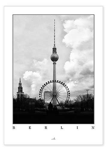 Premium poster Berlin - Television Tower