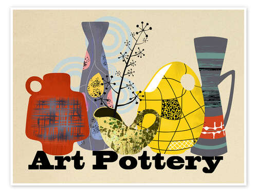 Premium poster Art Pottery