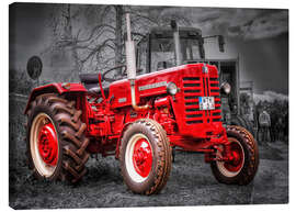 Canvas print  McCormick tractor Oldtimer - Peter Roder