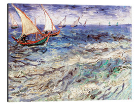 Aluminium print  Seascape - Vincent van Gogh