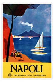 Poster  Napoli - Vintage Travel Collection