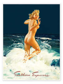 Poster  Pin Up - Southern Exposure - Al Buell