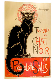 Acrylglas print  Le Chat Noir - Théophile-Alexandre Steinlen