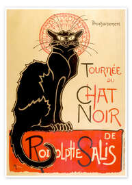 Premium poster  Le Chat Noir - Théophile-Alexandre Steinlen