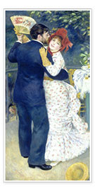 Poster  Dance in the country - Pierre-Auguste Renoir