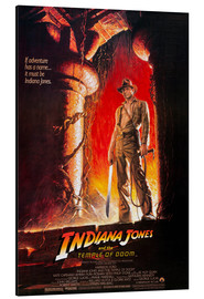 Aluminium print  Indiana Jones en de Tempel des Doods (Engels)