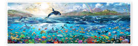 Poster  Ocean Panorama - Adrian Chesterman