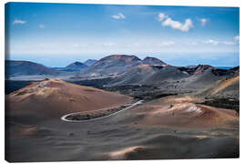 Canvas print  Timanfaya National park, Lanzarote - Andreas Wonisch