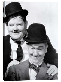 Canvas print  Laurel &amp; Hardy, The Flying Deuces